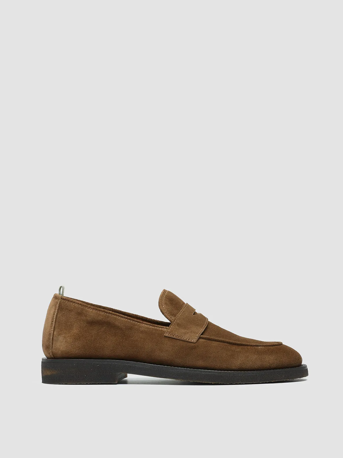 OPERA FLEXI 101 - Brown Suede Penny Loafers Daily Pace Path Ready