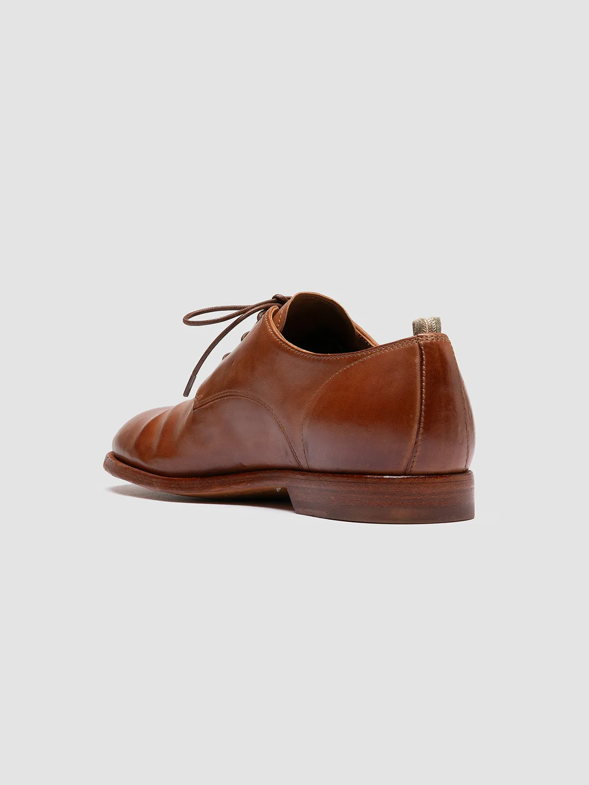 Evening Look SOUND 002 - Brown Leather Derby Shoes