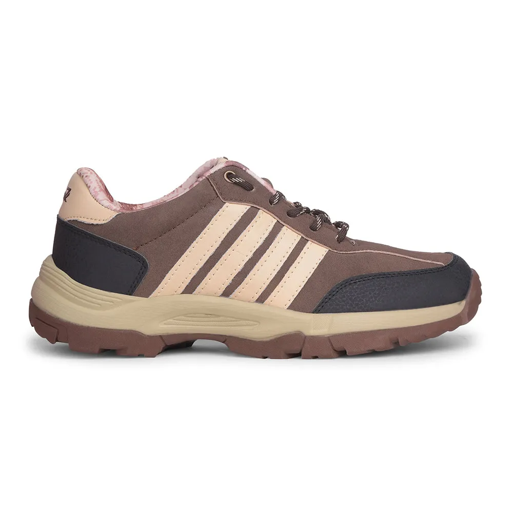 Weather Tough Boots Leap7x Casual Brown Lacing Trekking Shoes For Mens COLUMBIA6E By Liberty