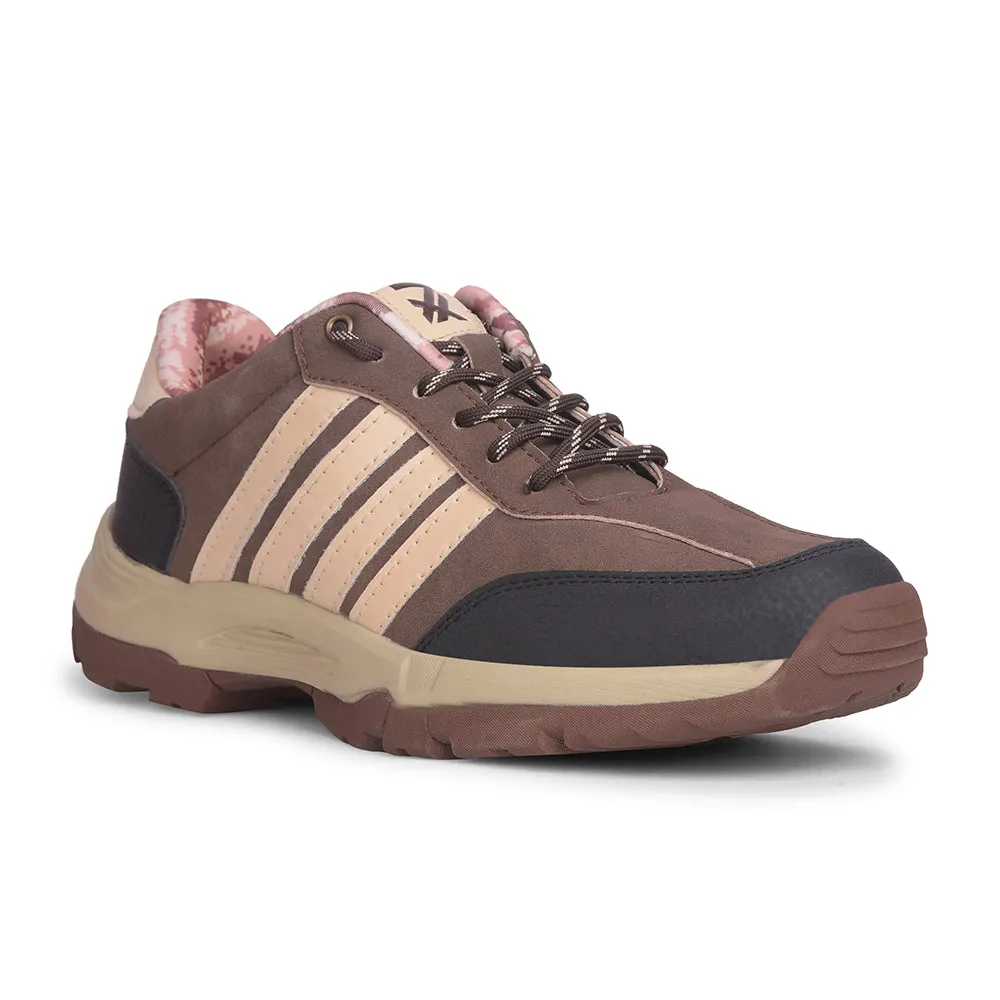 Outdoor Endurance Performance Walk Leap7x Casual Brown Lacing Trekking Shoes For Mens COLUMBIA6E By Liberty