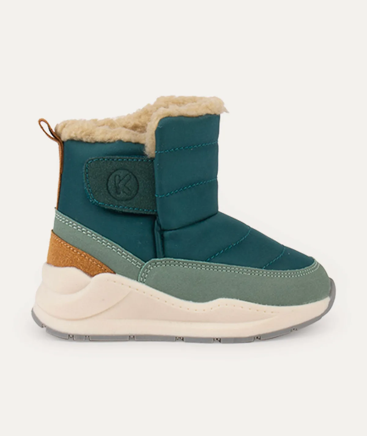 City Step Comfort Weather Guard Fit Quilted Snow Boot -  Green Bay