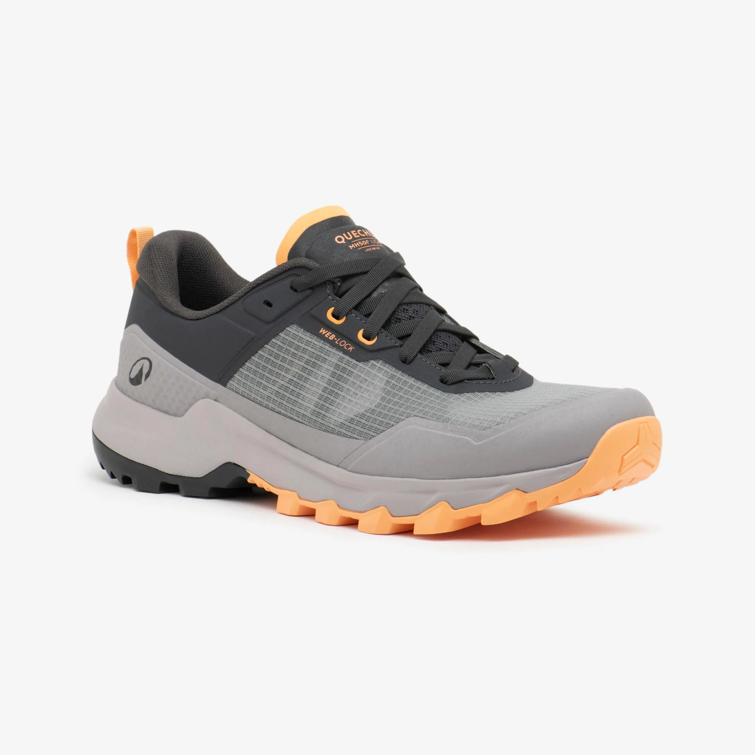 Adjustable Strap Quick Traction Quechua Men??s MH500 Light Hiking Shoes
