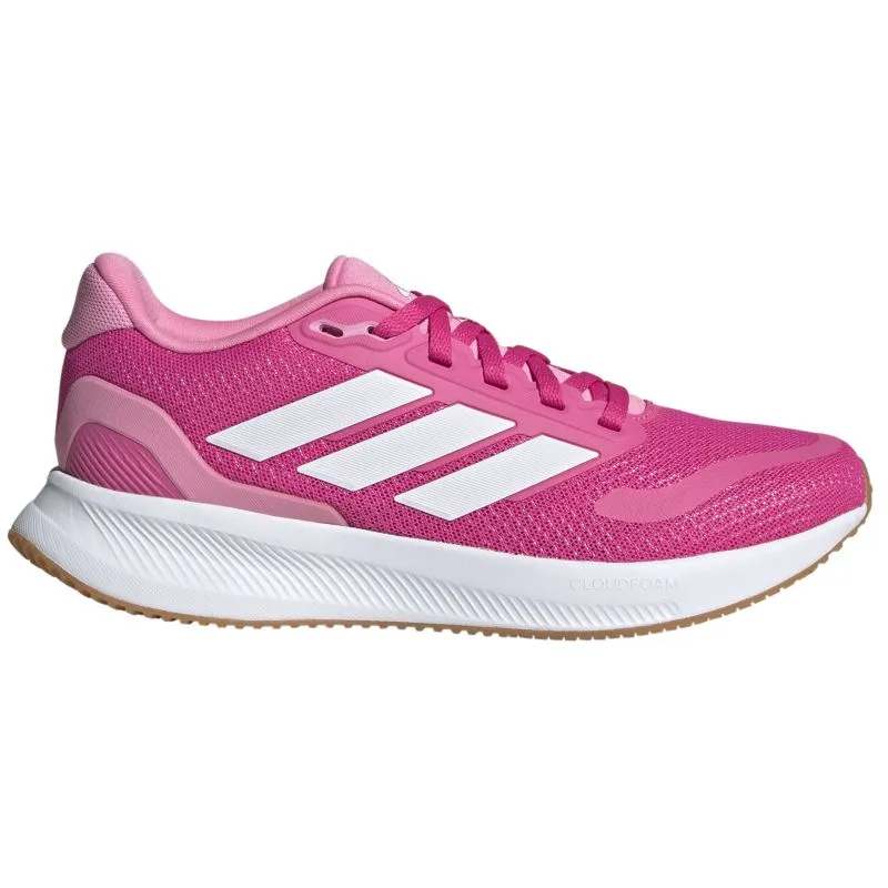 Adidas Runfalcon 5 GS Kids Running Shoes logo - strapped shoes