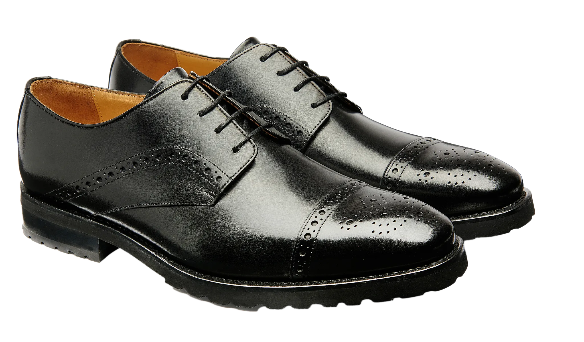 Heat Guard velcro Margate - Black Calf