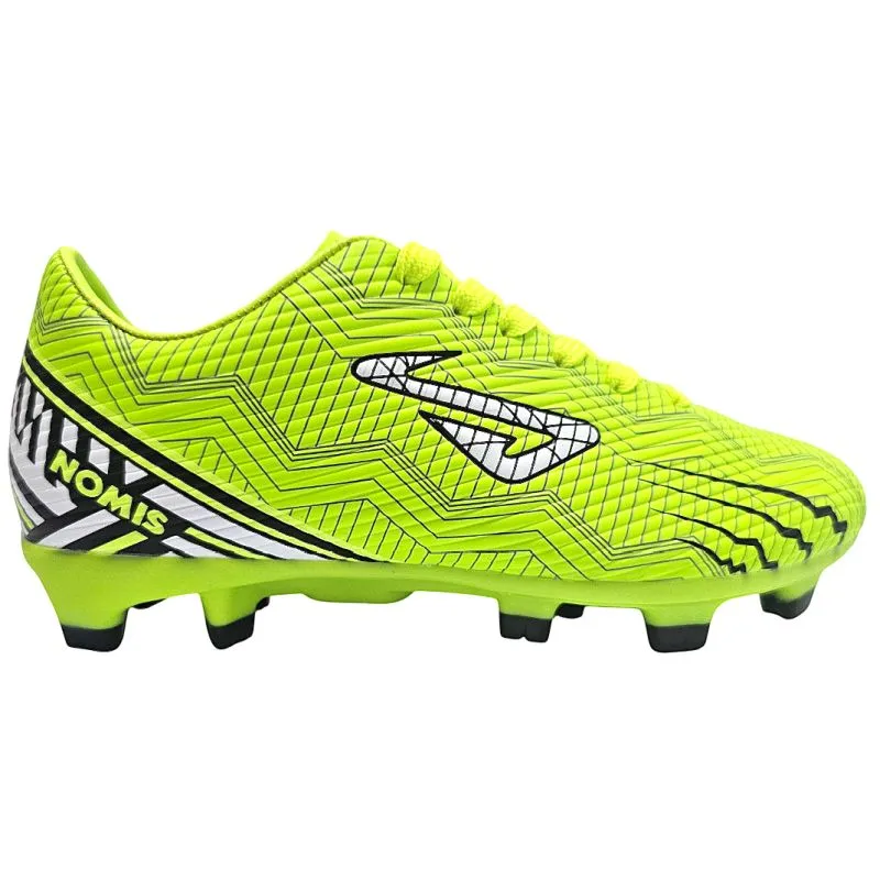 Nomis Rapido FG Kids Football Boot Lateral Support