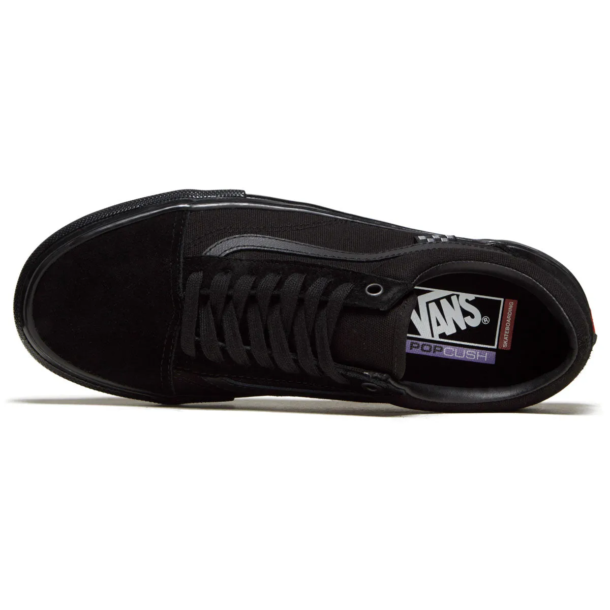 Team Spirit Vans Skate Old Skool Shoes - Black/Black