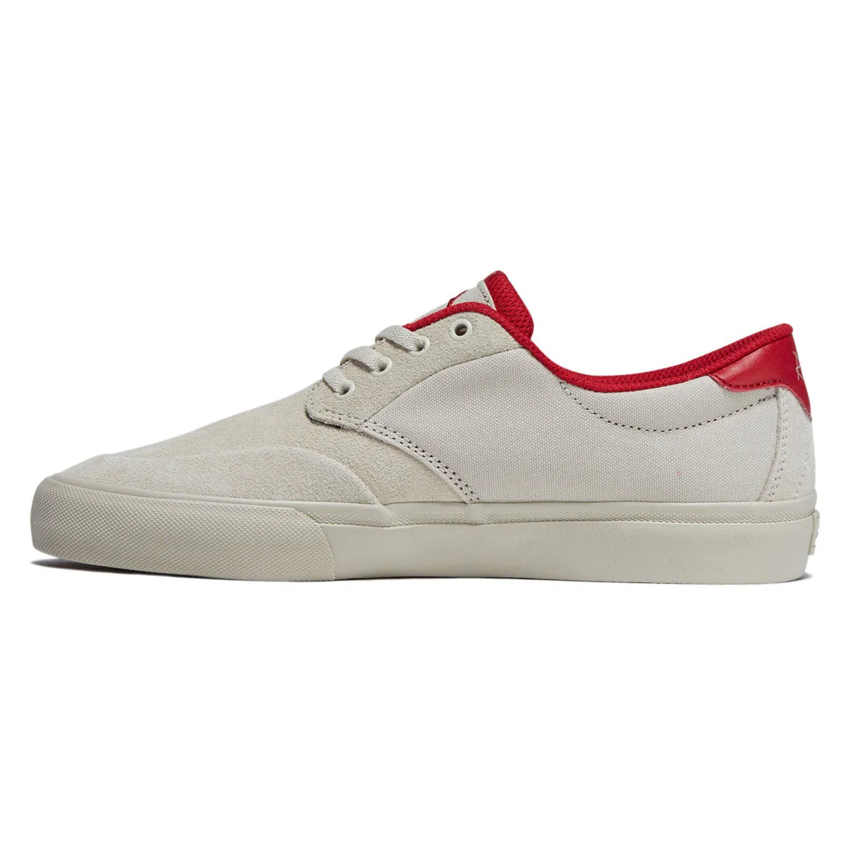 Minimalist Design Versatile Lakai Riley 3 Shoes - Cream Suede