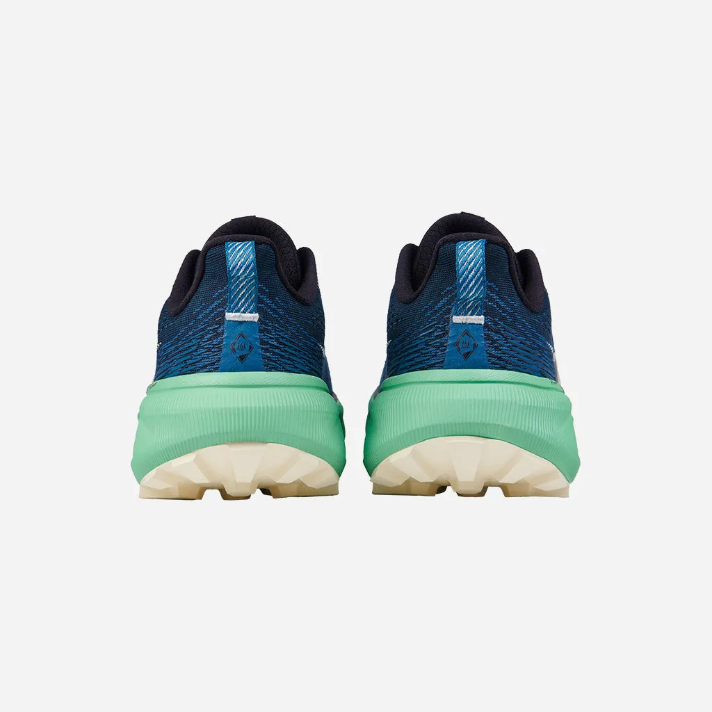 running in a savannah area shoes Durabrasion 361-LYNX: Deep Ocean/Absinthe Green