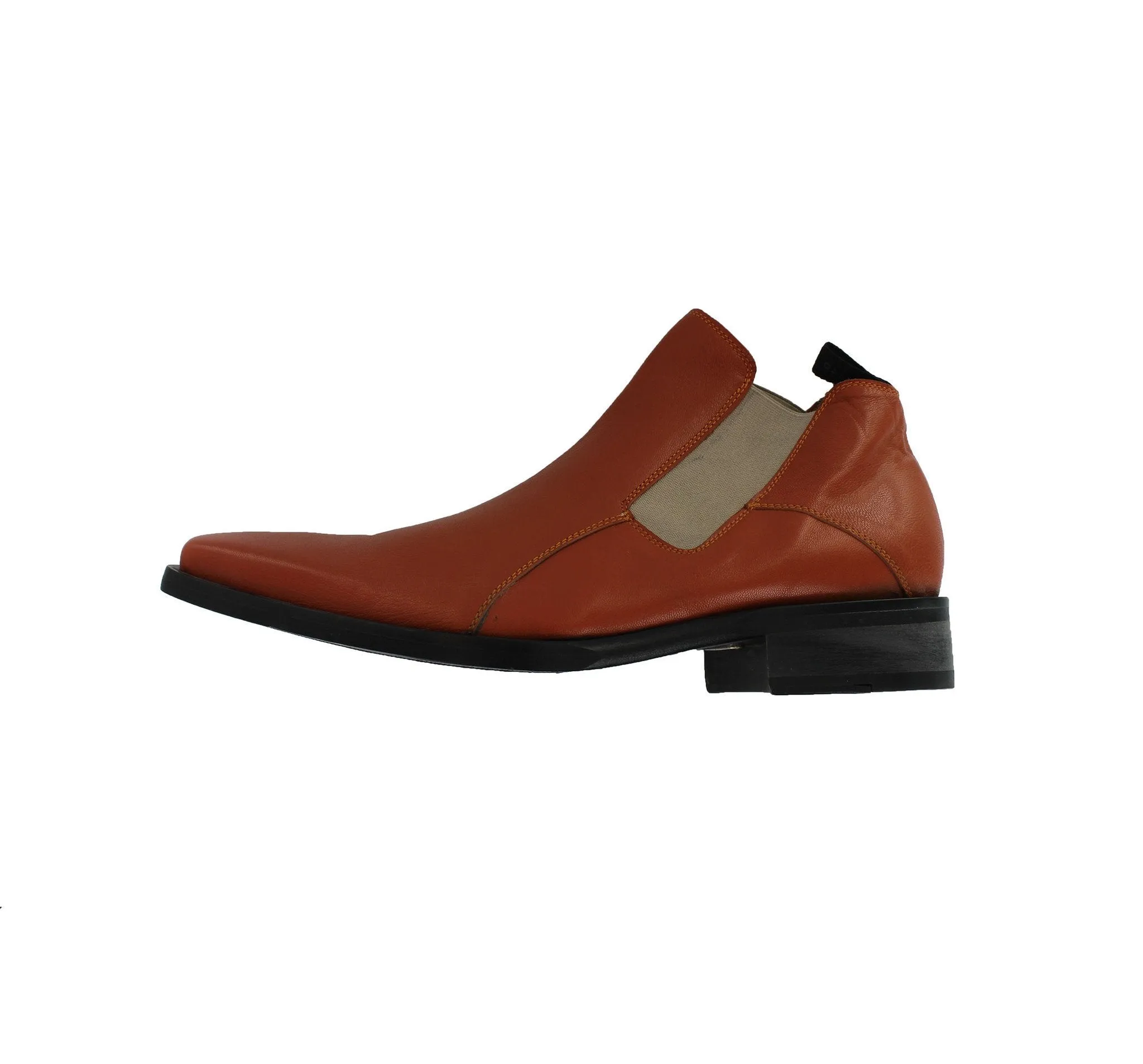 color block On The Move Style 7061 - Cognac Chelsea Boot