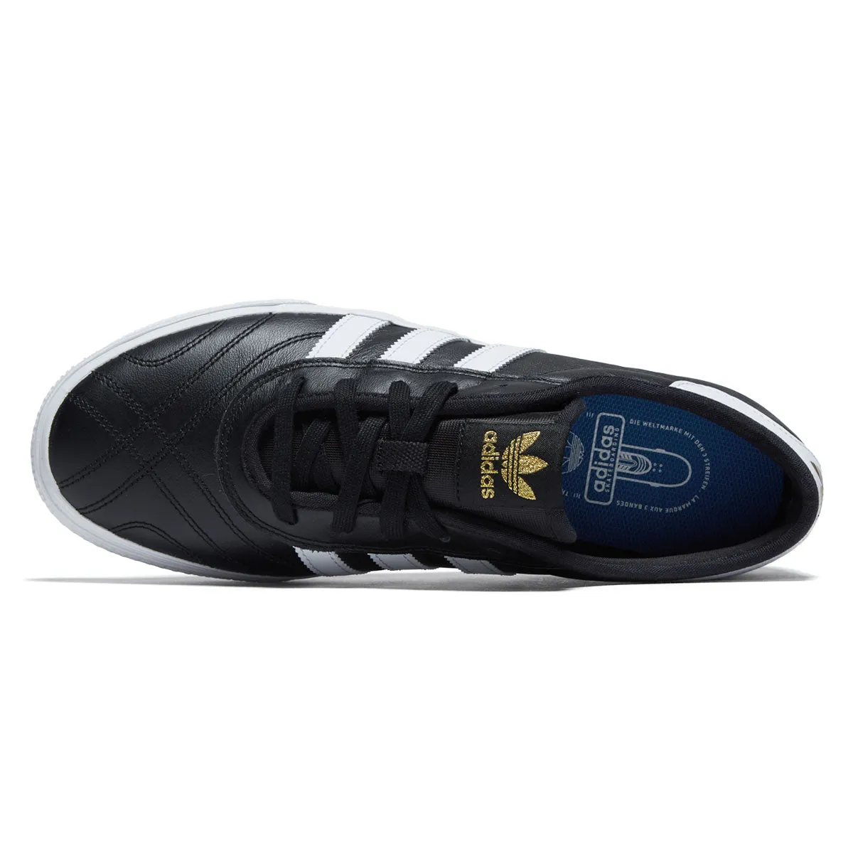 Adidas Adi Ease Shoes - Core Black/Ftwr White/Gold Metallic Performance Grip Soft Upper