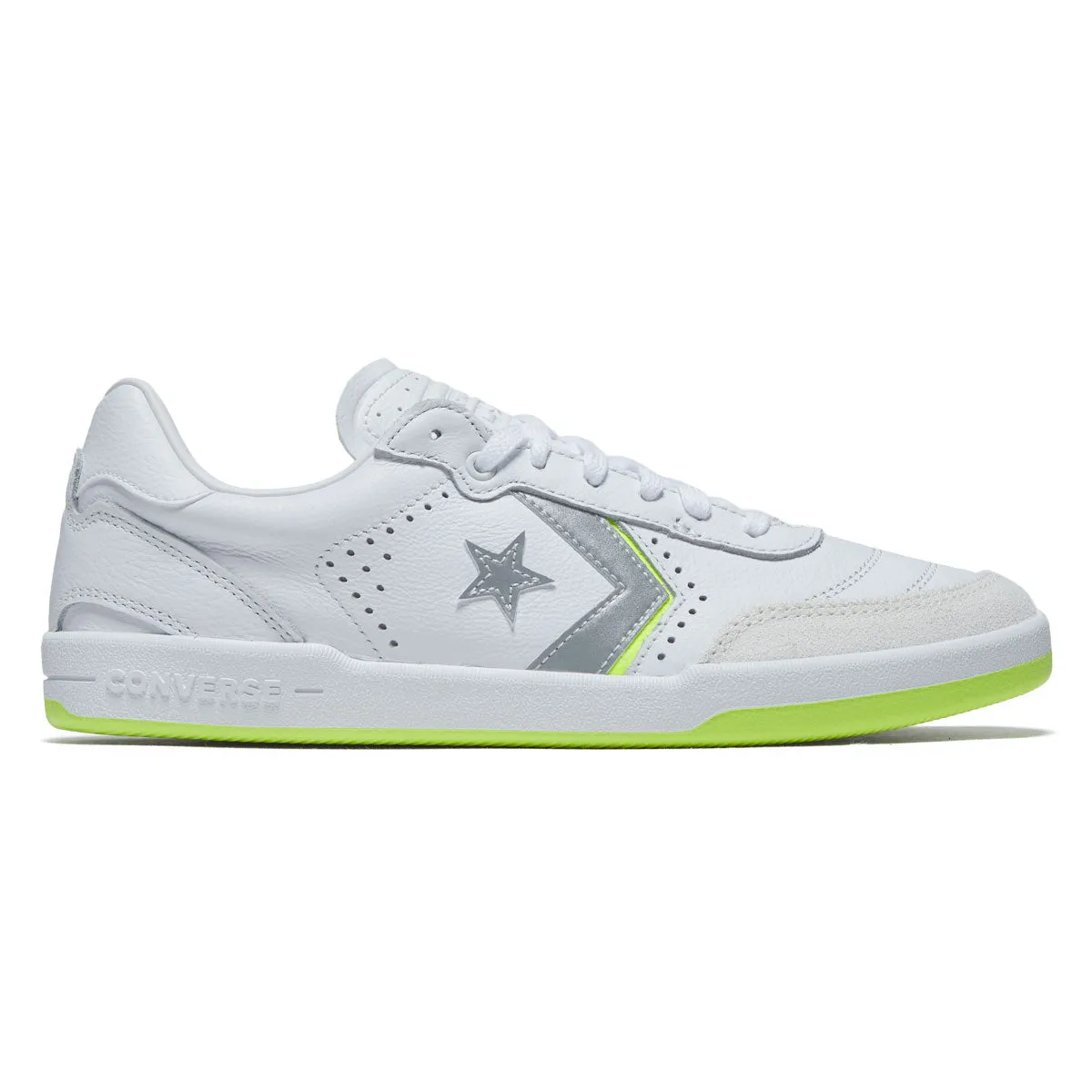 Converse Louie Lopez Pro 2 Shoes - White/White/Volt Stable Form Soft Sole