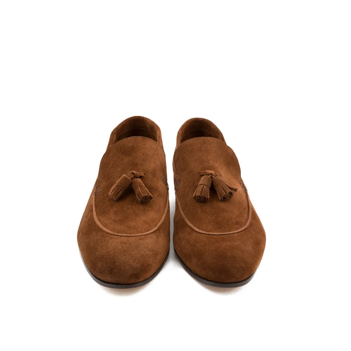 Hold Walk True Hold LOAFER UNLINED WITH TASSELS SUEDE LEATHER