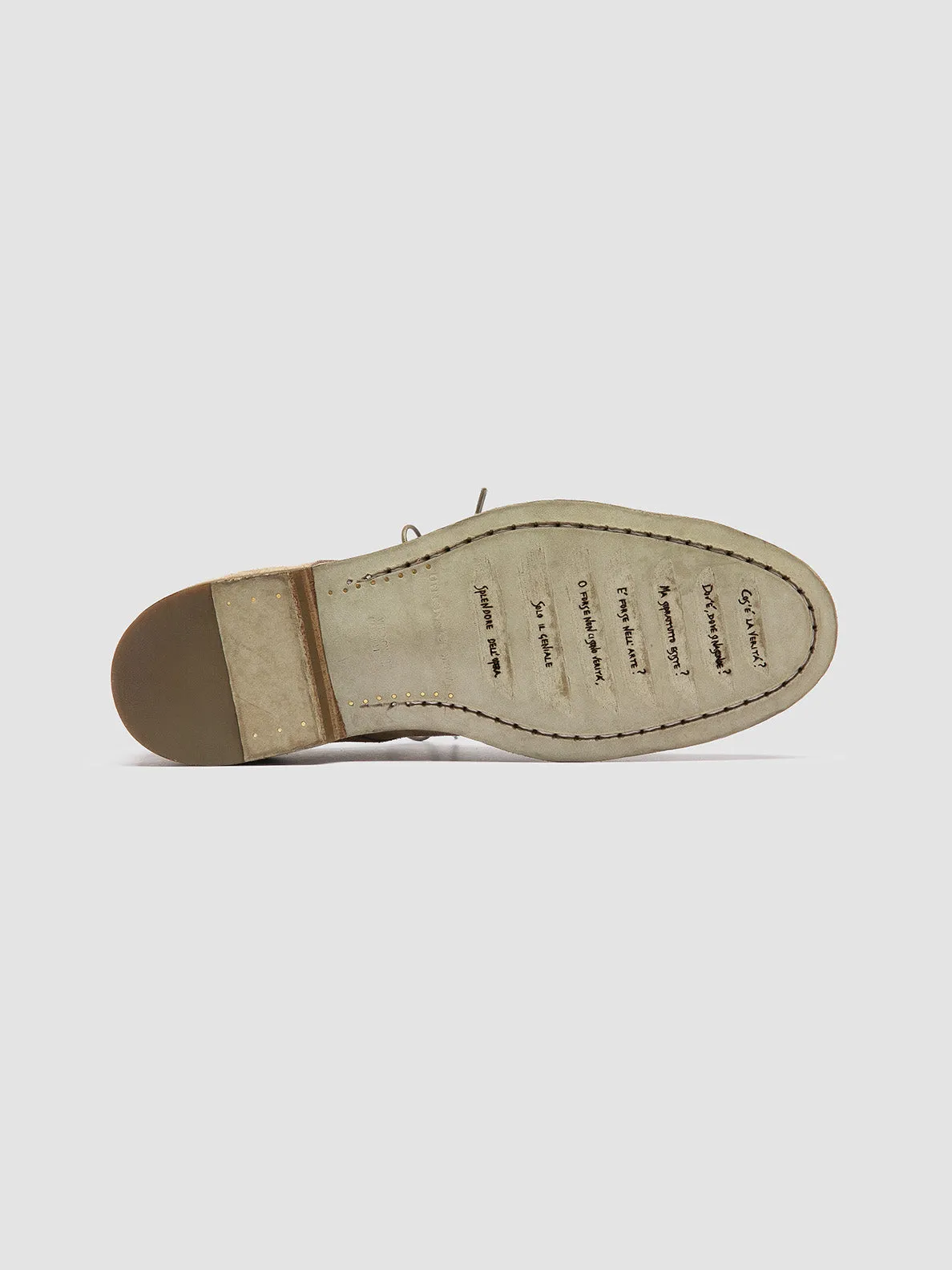 SOUND 002 - Taupe Suede Derby Shoes Dress Shoes Flexible Design