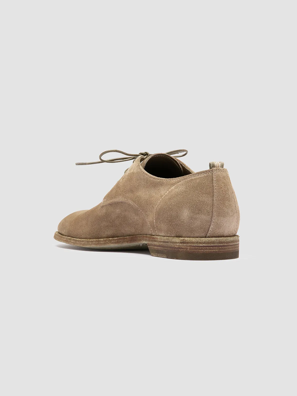 Tailored Fit Tidy Style SOUND 002 - Taupe Suede Derby Shoes