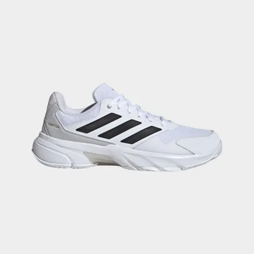 Adidas CourtJam Control 3 Tennis Shoes mens - white Velcro Closure