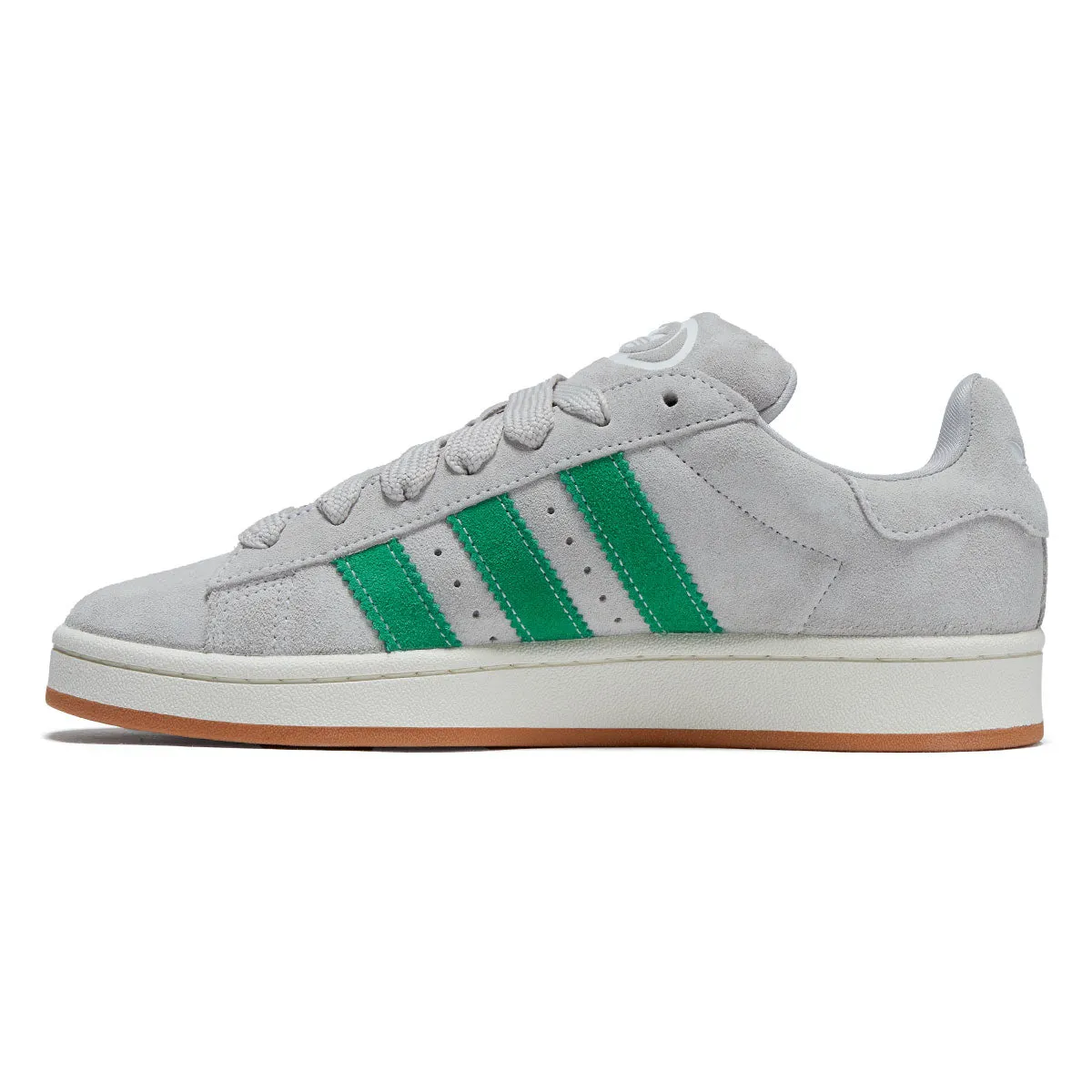 Street Flex Adidas Campus 00s Shoes - Grey/Green/Off White