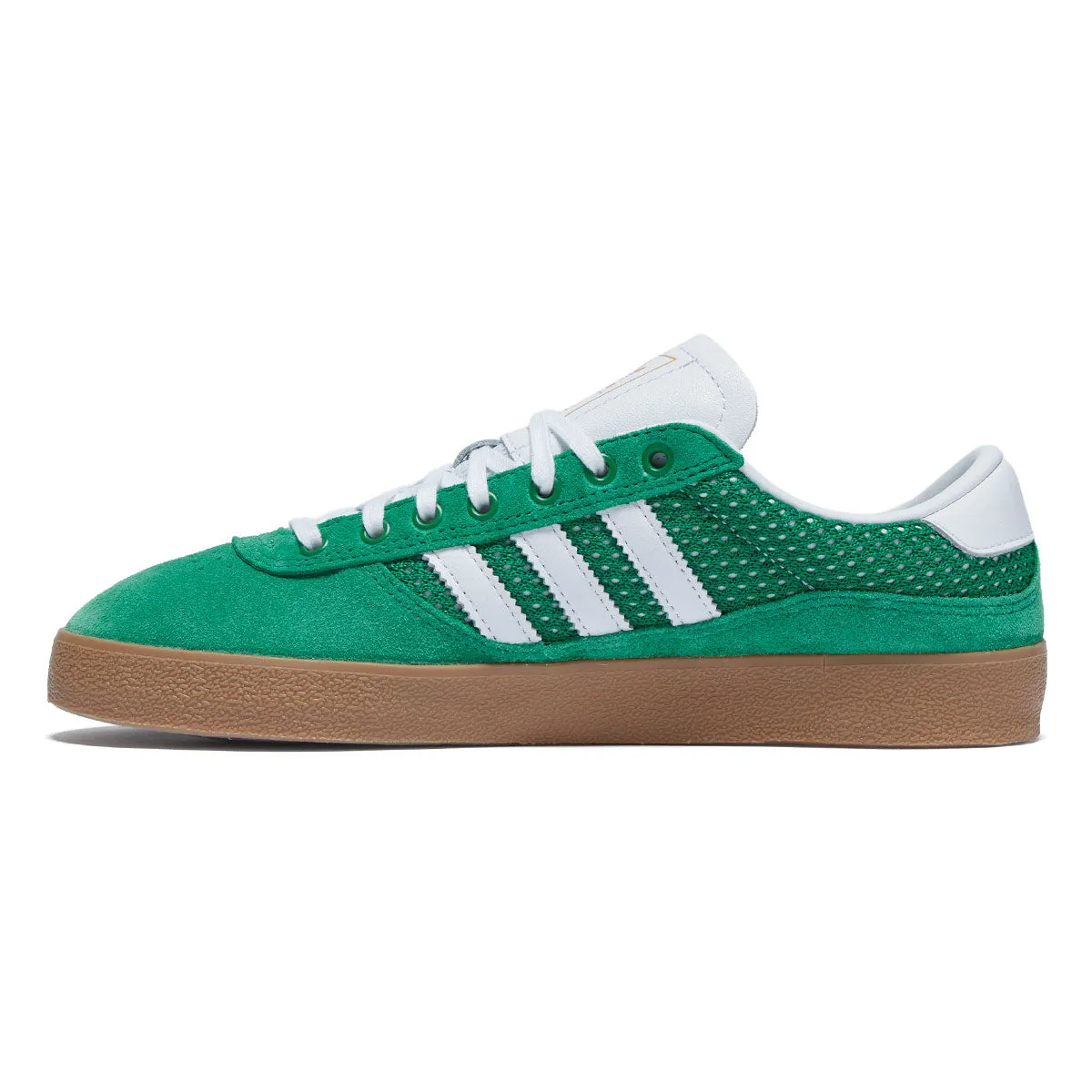 Trend Style Comfortable Heel Cup Adidas Puig Indoor Shoes - Green/Ftwr White/Gum