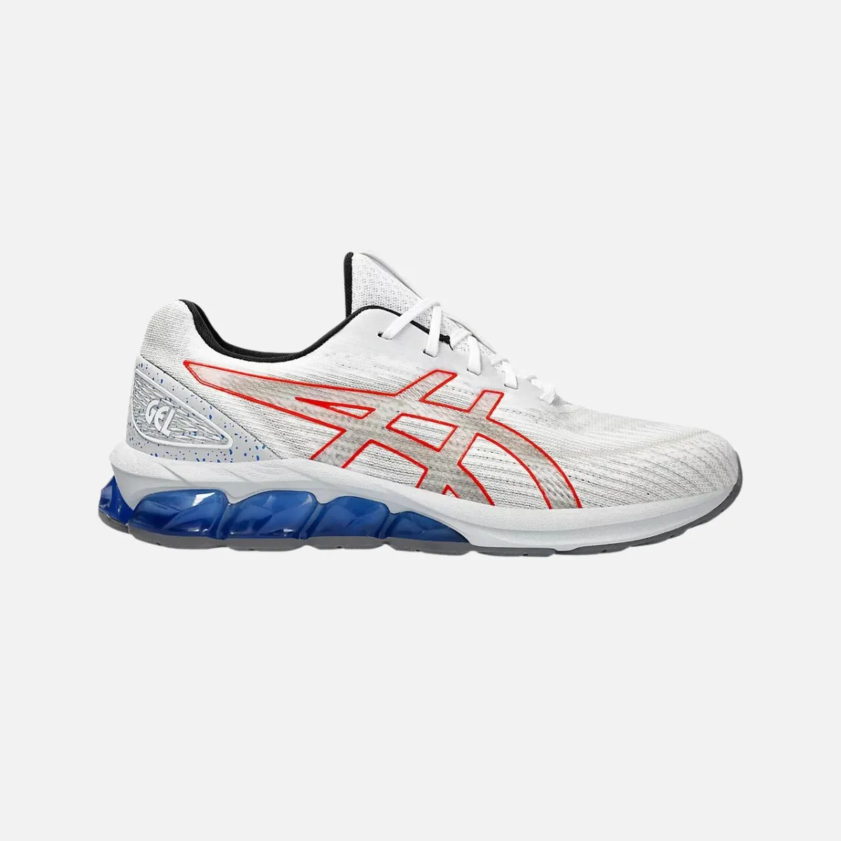 Asics GEL-QUANTUM 180 VII Men's Running Shoes -White/Concrete toe - box - roomy - design shoes