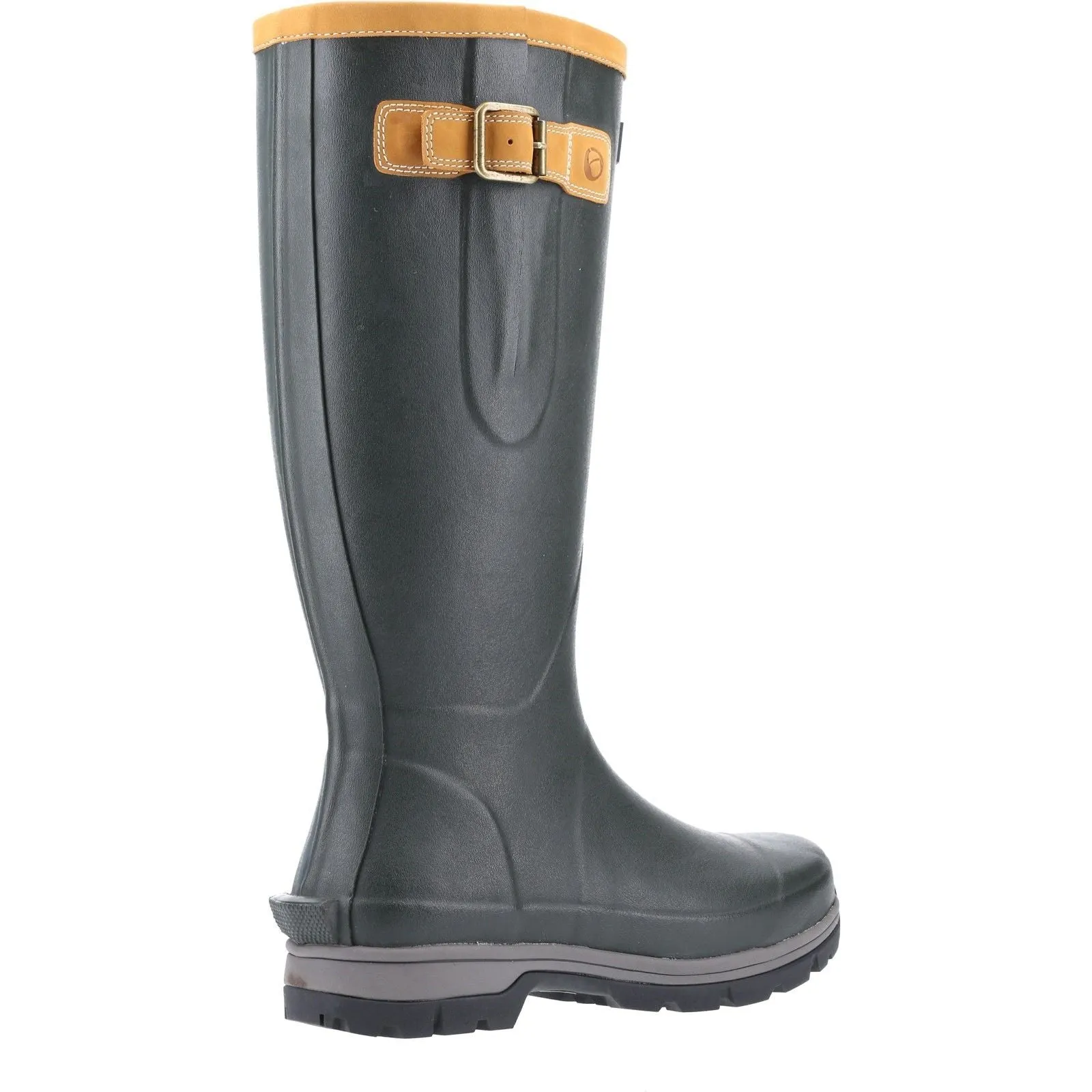 Heel Support Spring Storms Cotswold Unisex Stratus Wellington Boot Green