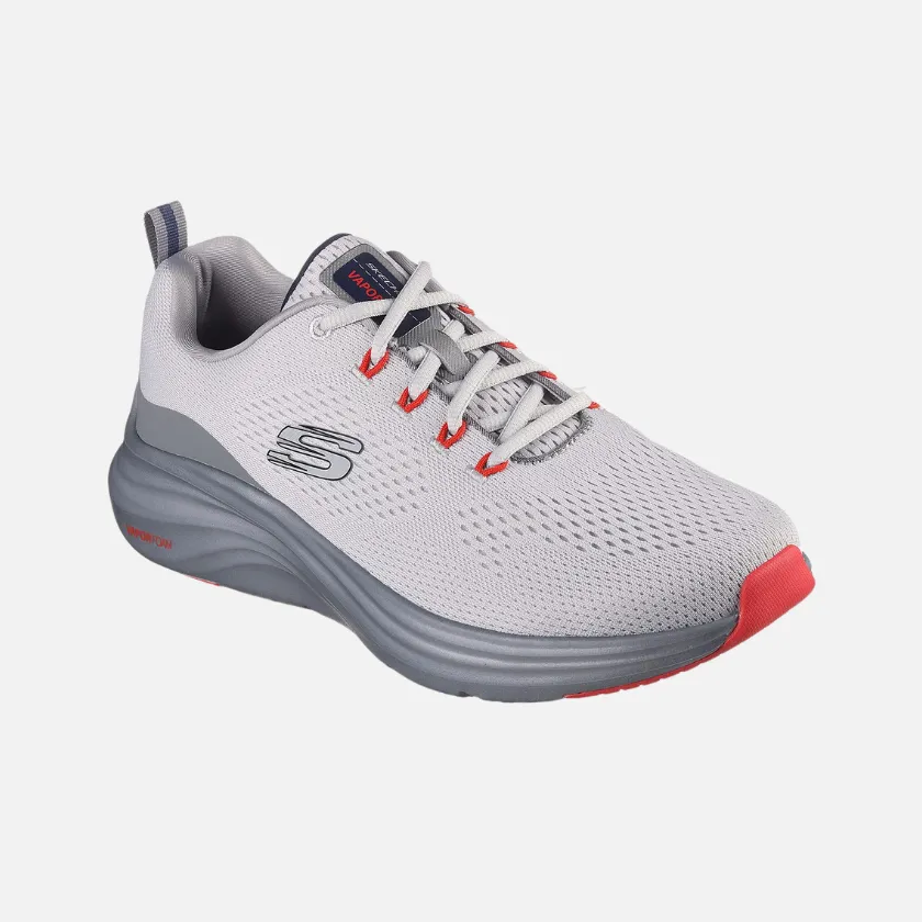 Skechers Sport Vapor Foam Men's Running Shoes -Grey/Orange moisture - wicking tops
