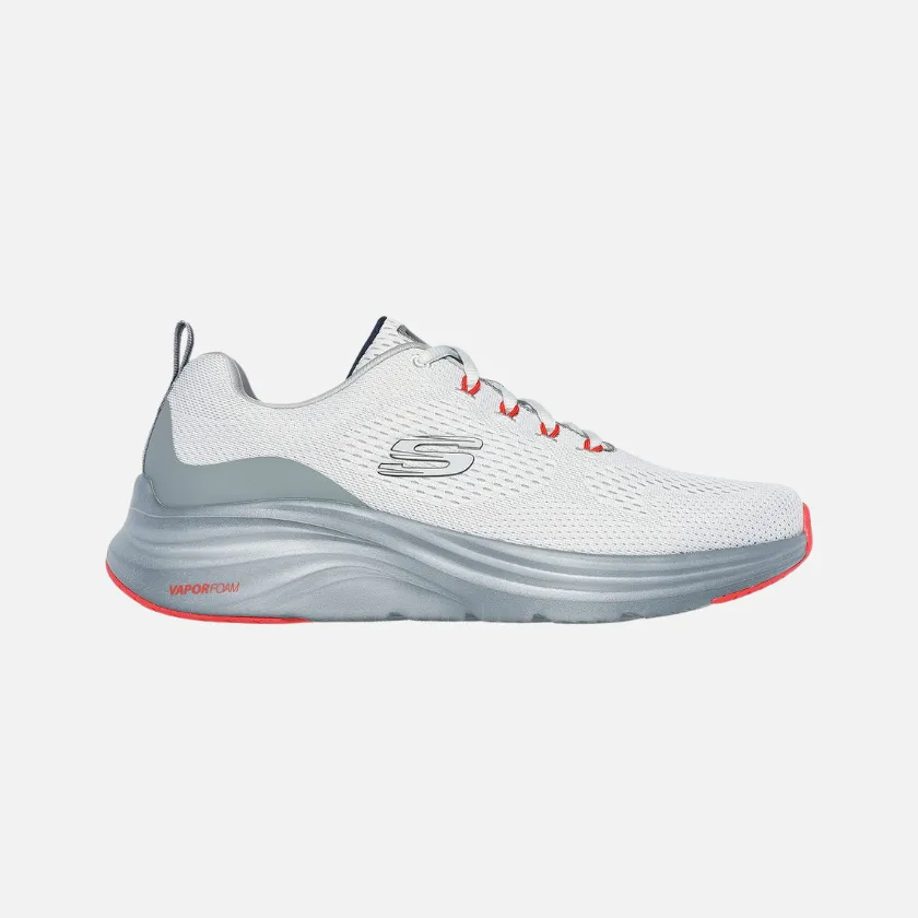 Skechers Sport Vapor Foam Men's Running Shoes -Grey/Orange Light - weight construction road races