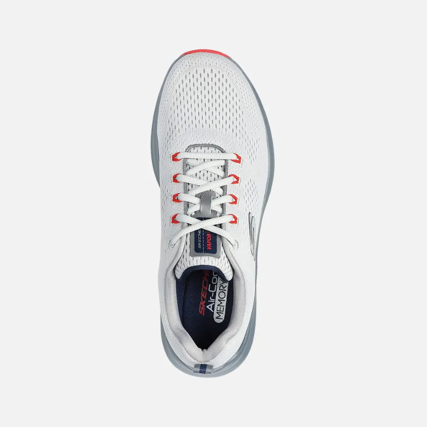 Skechers Sport Vapor Foam Men's Running Shoes -Grey/Orange Flexible structure