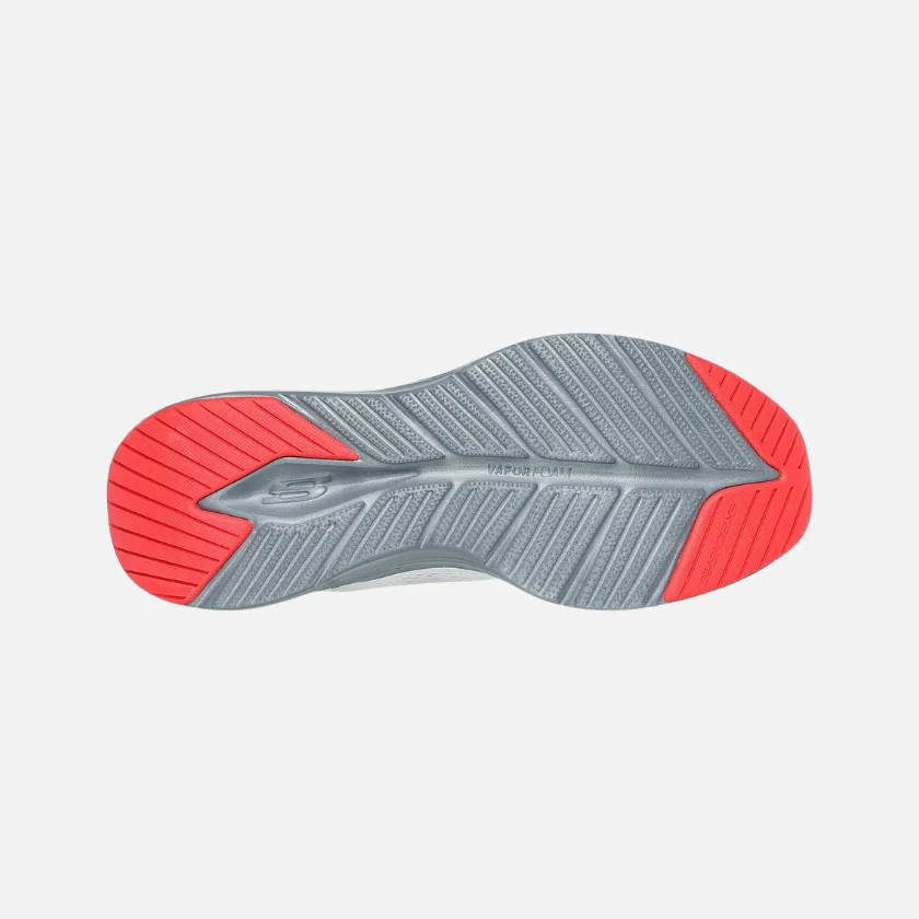 Skechers Sport Vapor Foam Men's Running Shoes -Grey/Orange Low Profile