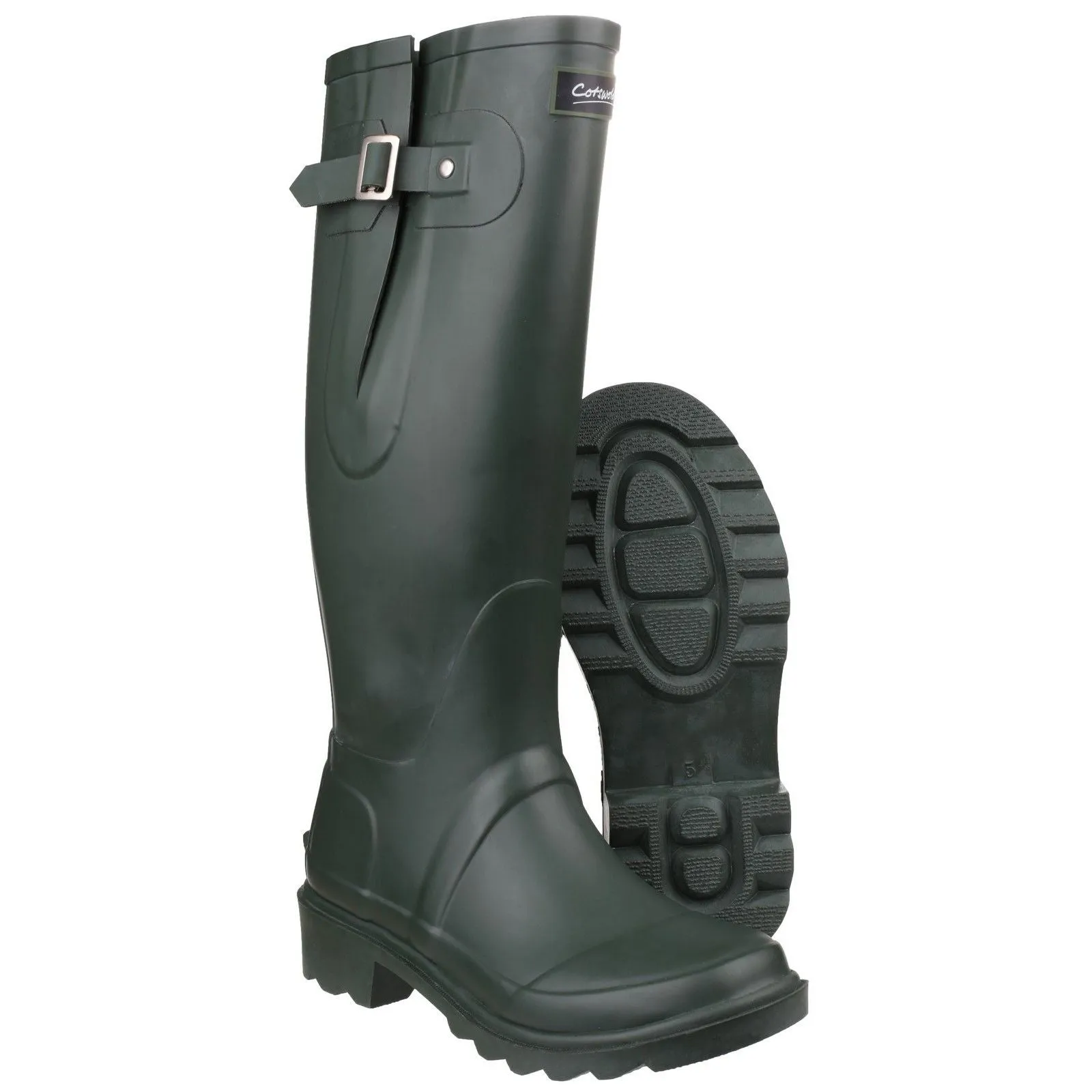 Cotswold Unisex Ragley Waterproof Wellington Boot Green Functional Outdoor Quick Dry Protection