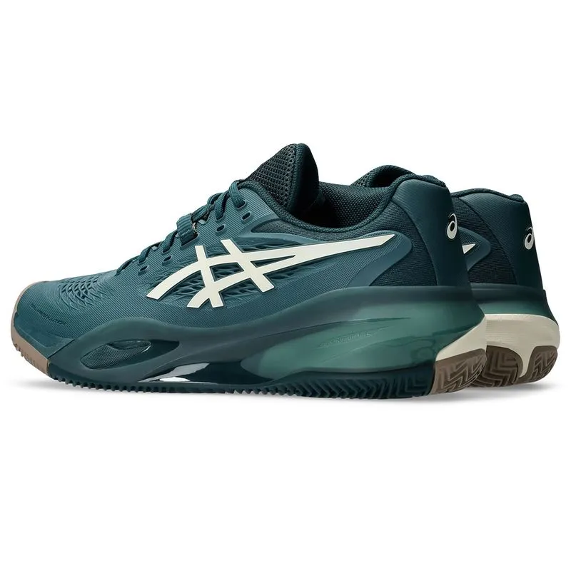 Asics Men's Gel Resolution X Saxon Green and Birch Jungle Path Stable construction