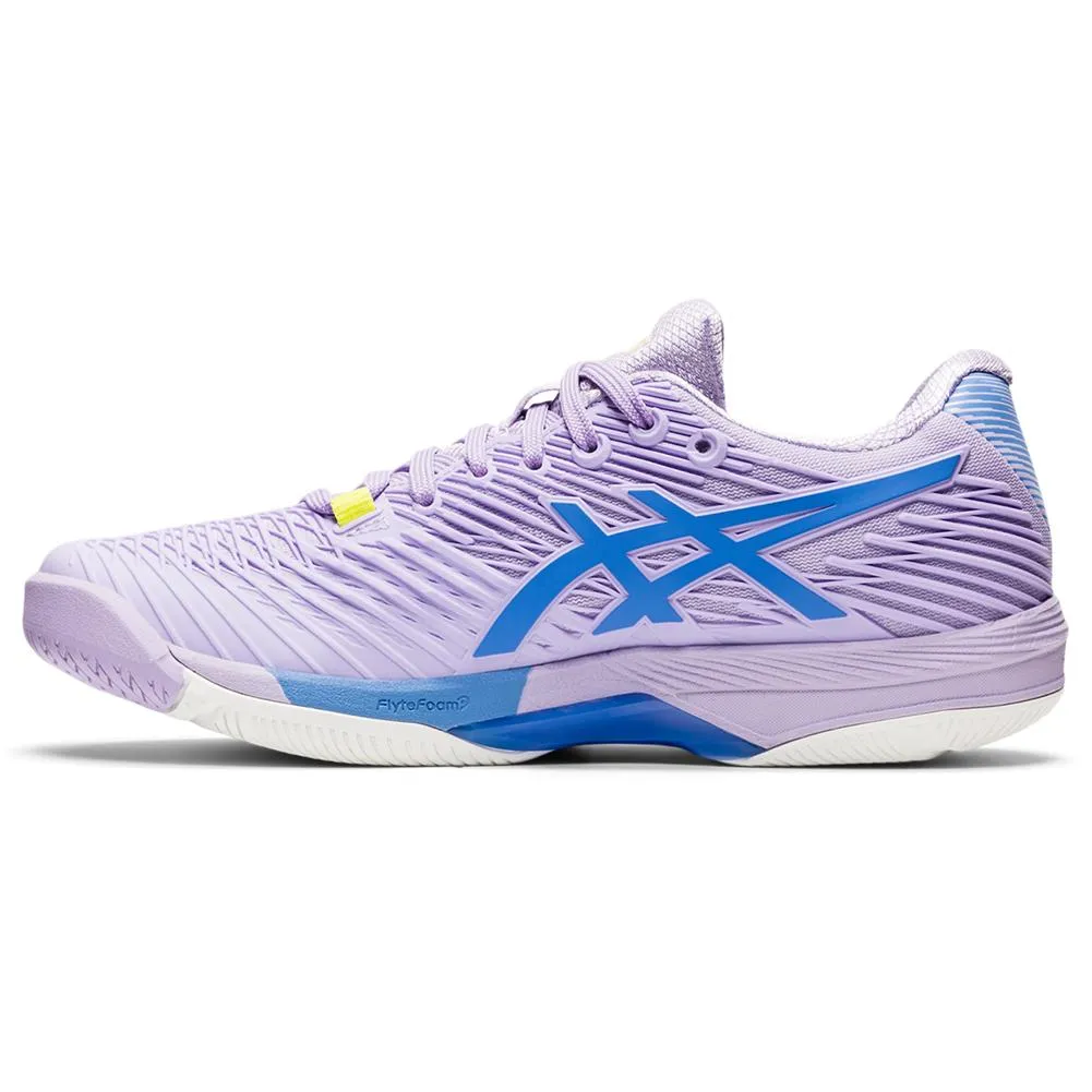 Fast Go Asics Women`s Solution Speed FF 2 Tennis Shoes Murasaki and Periwinkle Blue