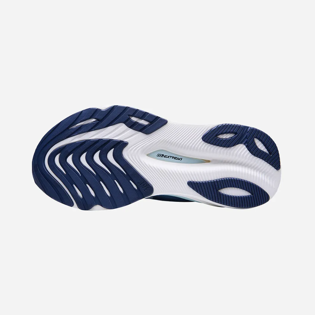 leather shoes Retro Style 361-VENTUS: Grey Blue/Pure Water