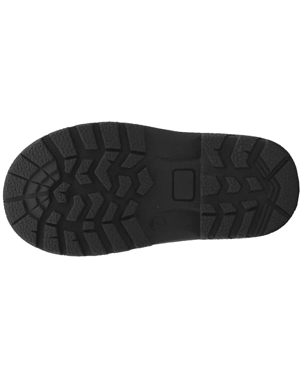 Snowy Terrain Winter Expedition Stealth Black Velcro Snow Boots