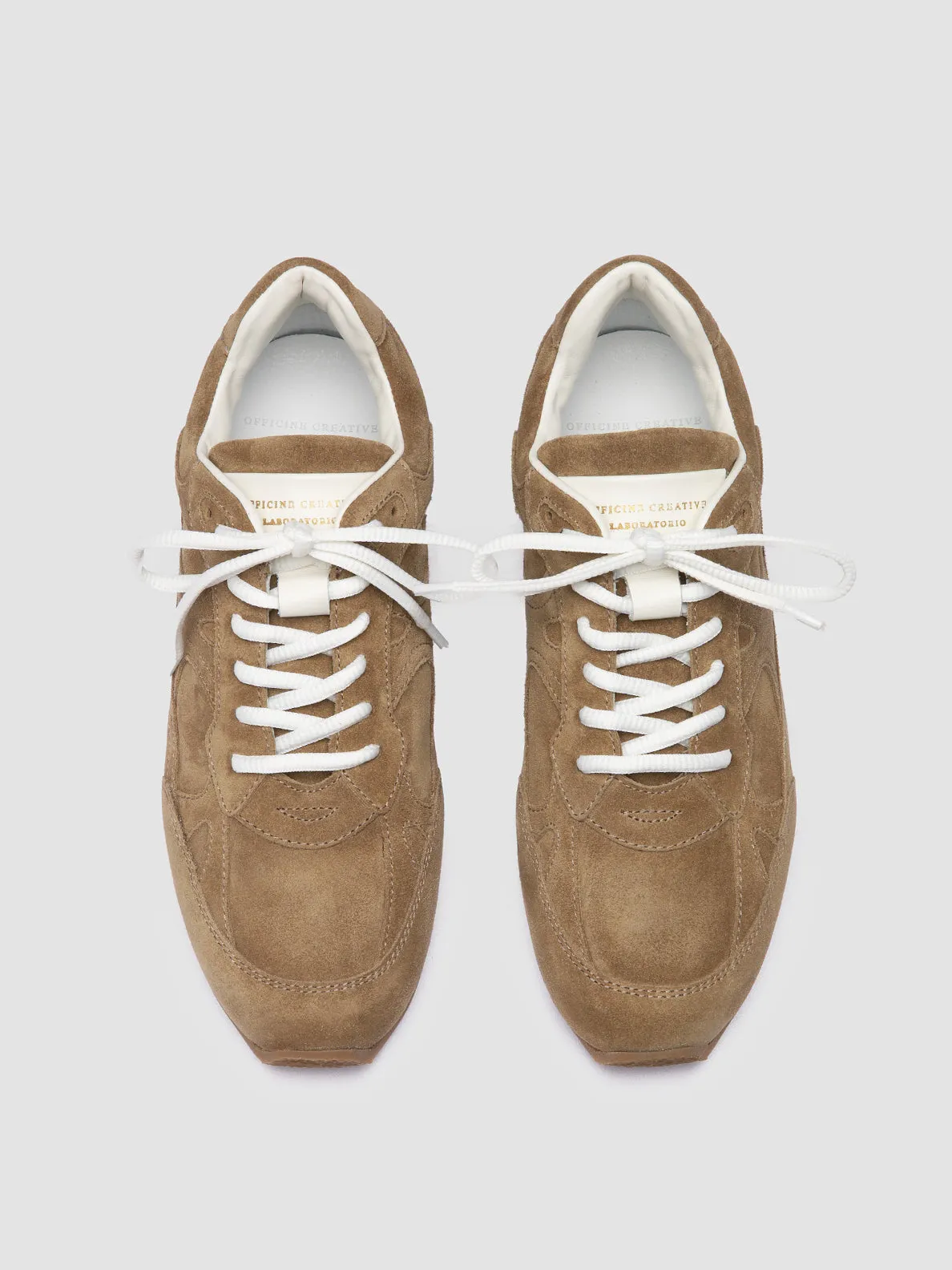 Weekend Casual Stretchable AWAY 101 - Brown Suede Sneakers