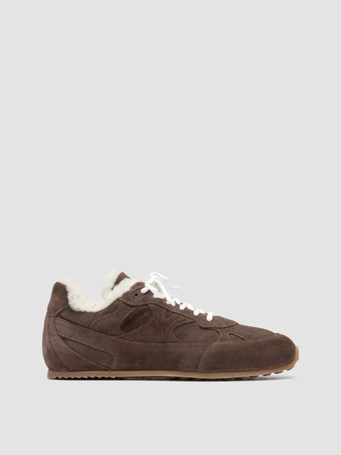 AWAY 102 - Taupe Suede Sneakers Tech Glow