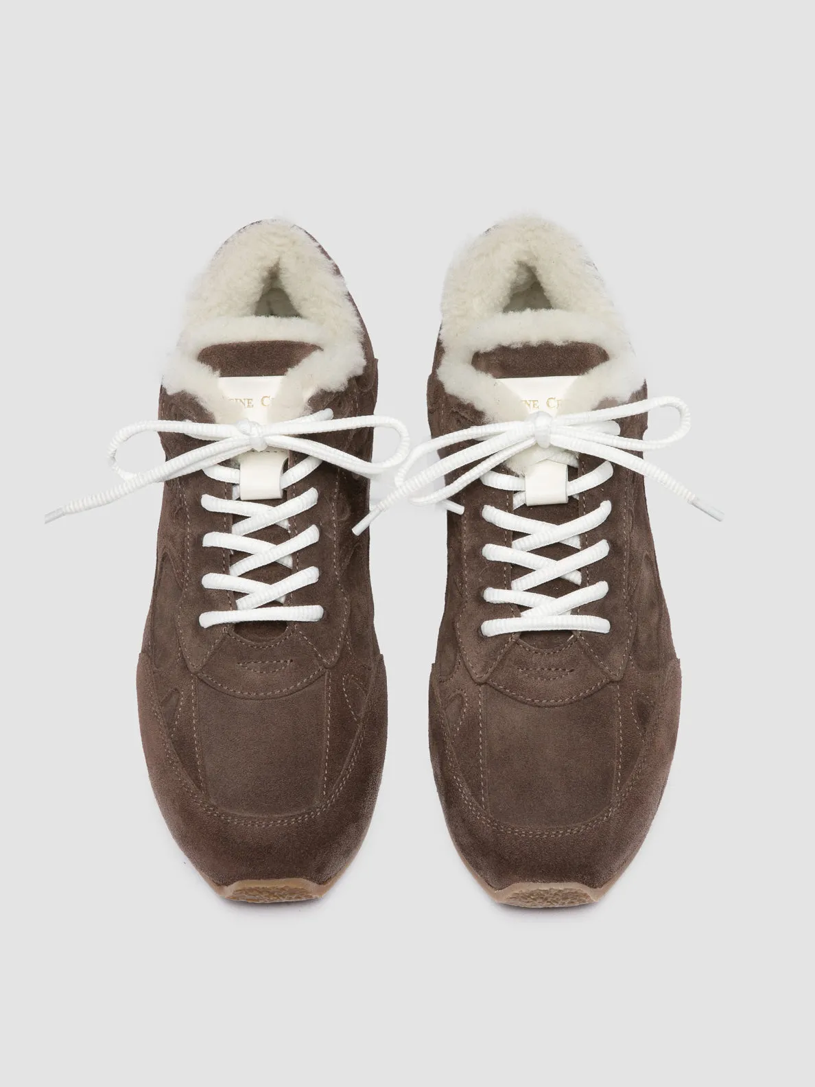 Body Align Play Hard AWAY 102 - Taupe Suede Sneakers