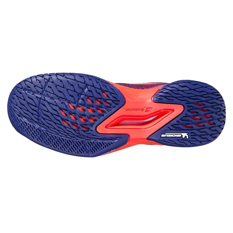 High Arch Babolat Junior Jet Mach 3 All Court Tennis Shoes Blue Ribbon