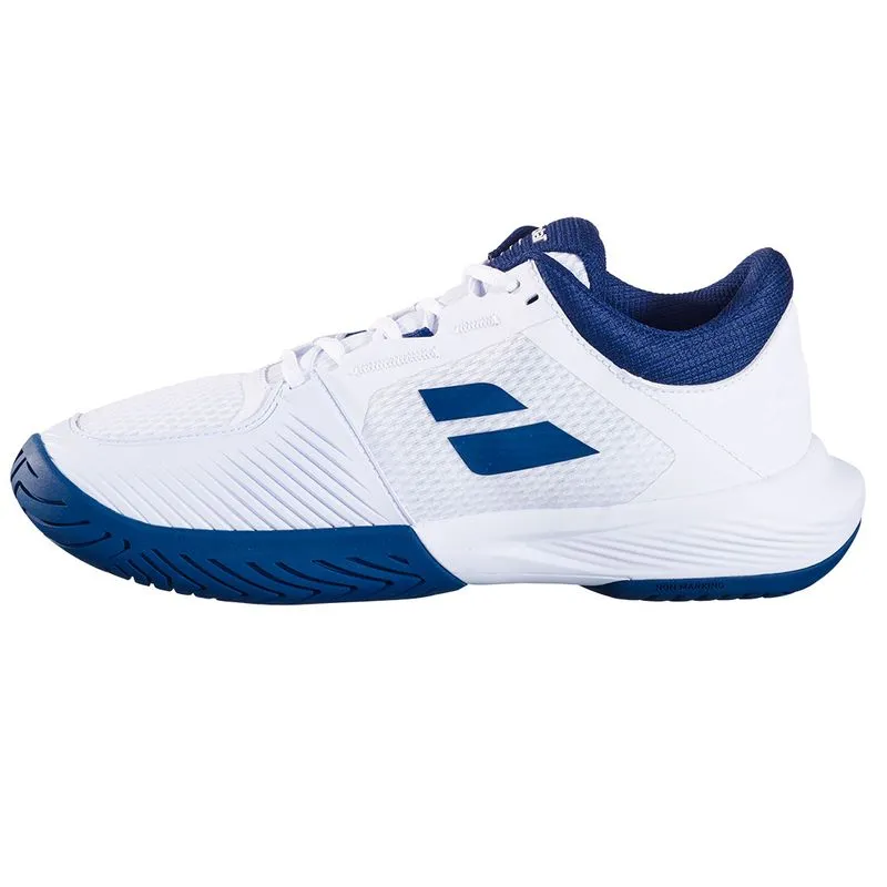 Babolat SFX 4 All Court Men Tennis Shoes White Blue Field Power Functional