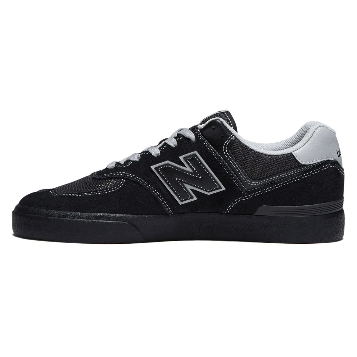New Balance 574 Vulc Wide Shoes - Black/Black city night