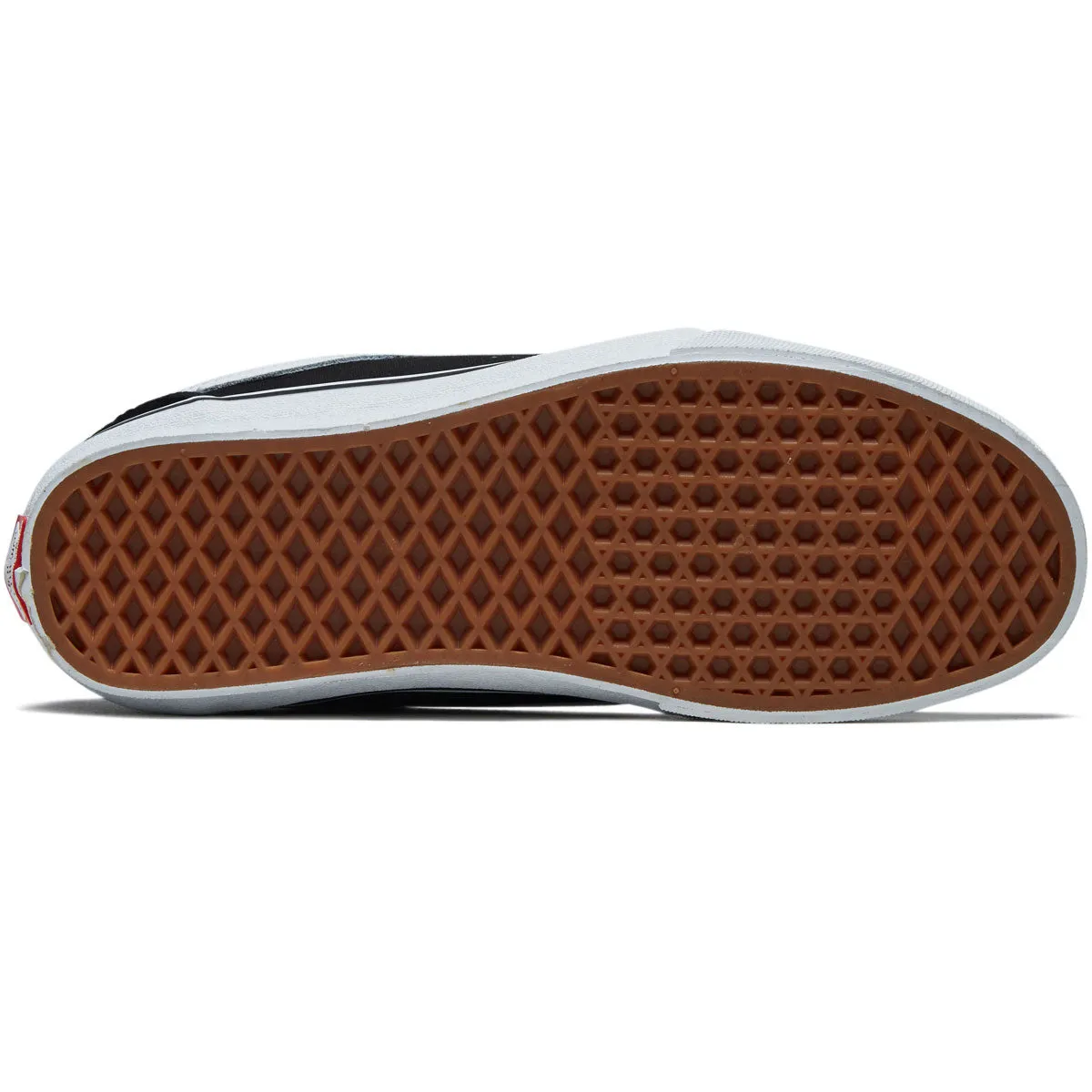 Vans Chukka Low Sidestripe Shoes - Black/White Ollie Impact