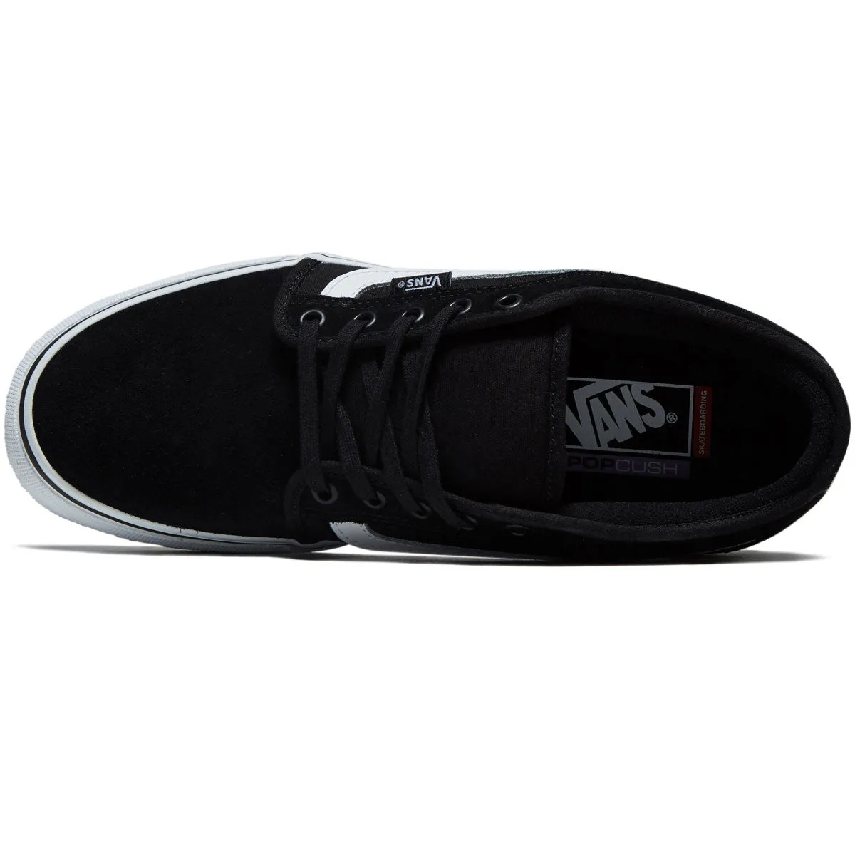 All Purpose Wear Vans Chukka Low Sidestripe Shoes - Black/White