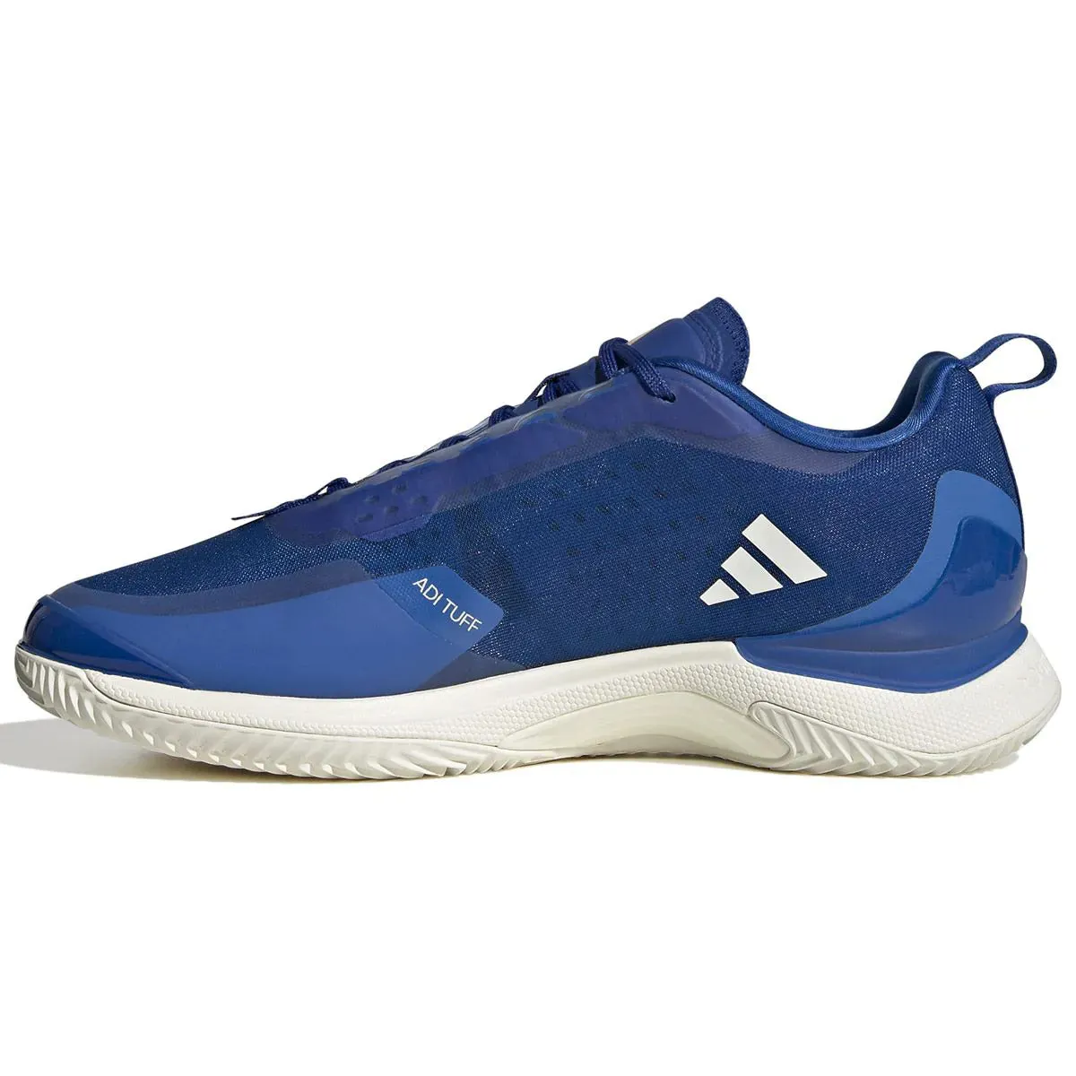 Synthetic Upper Walking adidas Avacourt Clay Court Tennis Shoes (Ladies) - Bright Royal