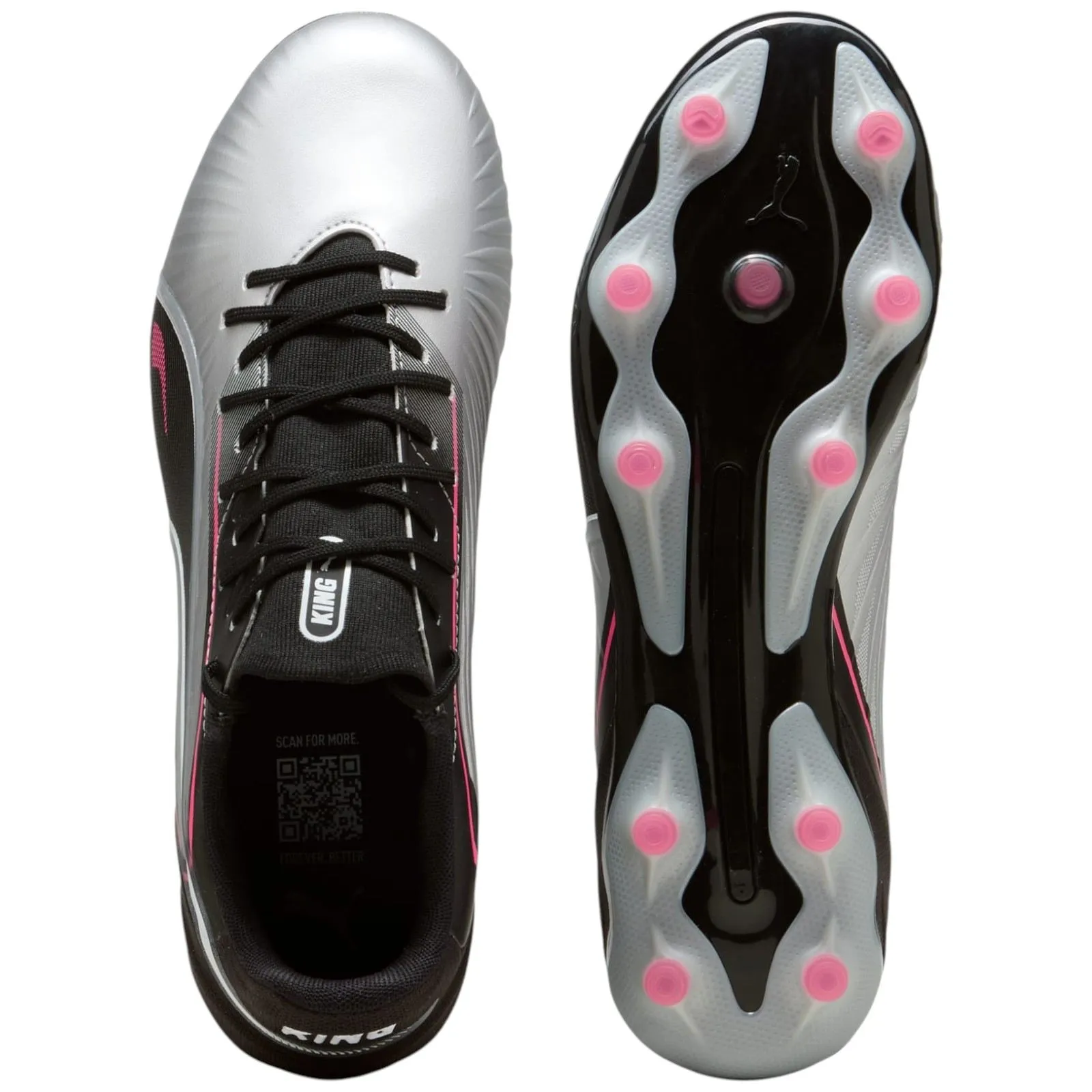 Puma King Match Adults Firm/Artificial Ground Football Boots Quick Release