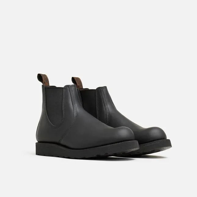 Chelsea Men's Boot 3194 - Black Harness Leather Craft Boots For All Seasons