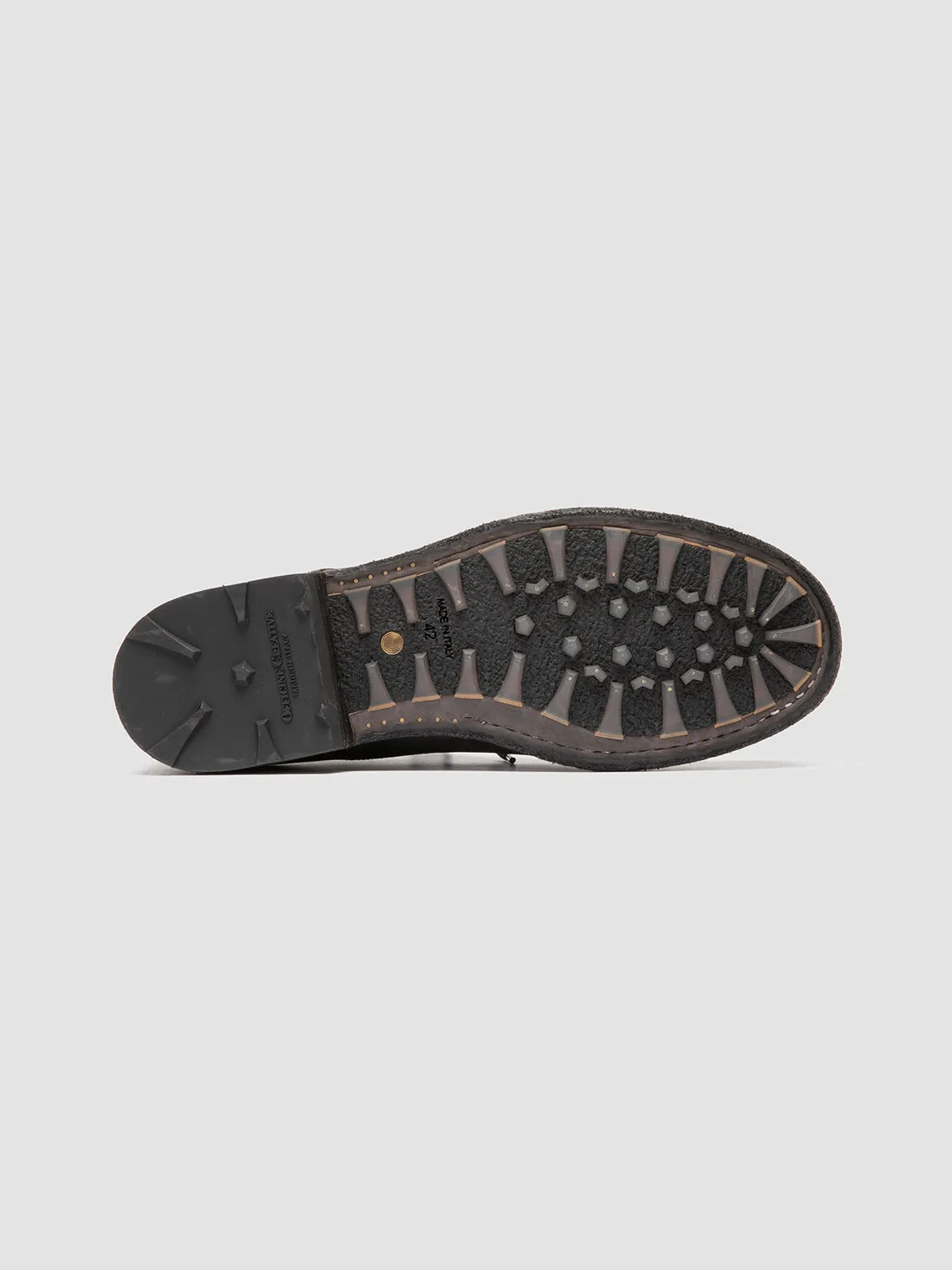 BULLA DD 101 - Grey Leather Derby Shoes Stylish Everyday Edge Elegant Urban Look