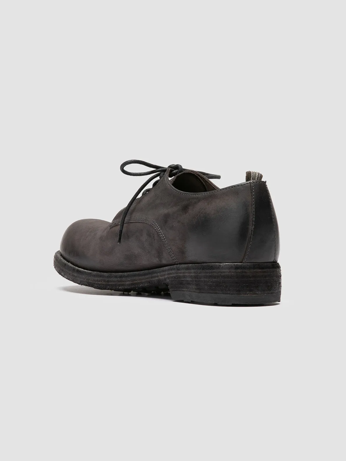 Chic Lace BULLA DD 101 - Grey Leather Derby Shoes