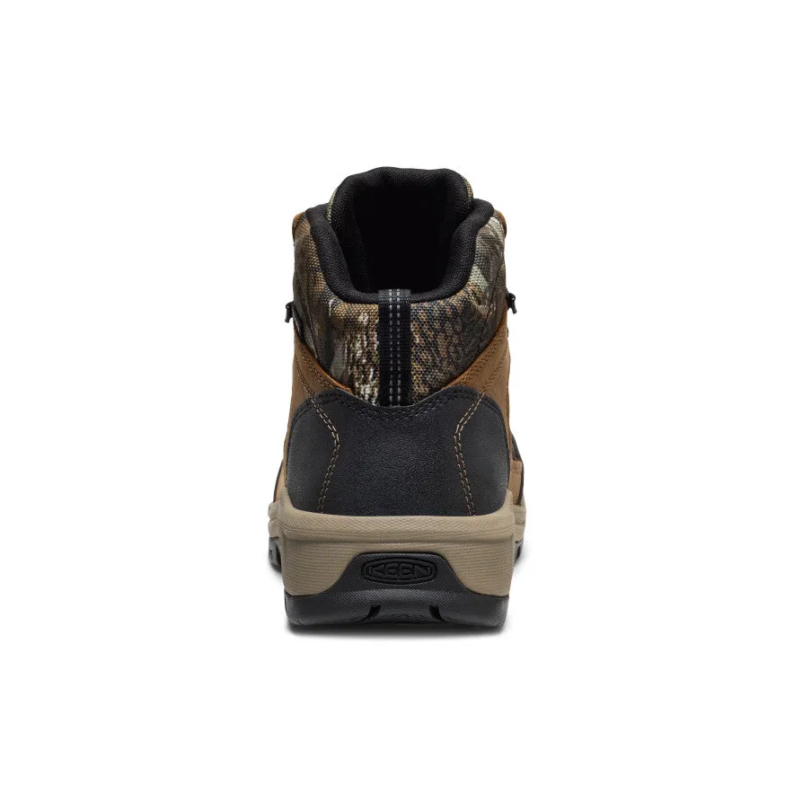 Rain Weather Foot Locking Design Men's Skokie Waterproof Work Boot (Soft Toe)  |  Camo/Black