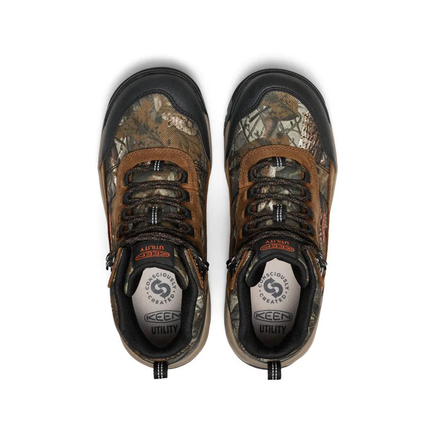 Men's Skokie Waterproof Work Boot (Soft Toe)  |  Camo/Black Trek Motion