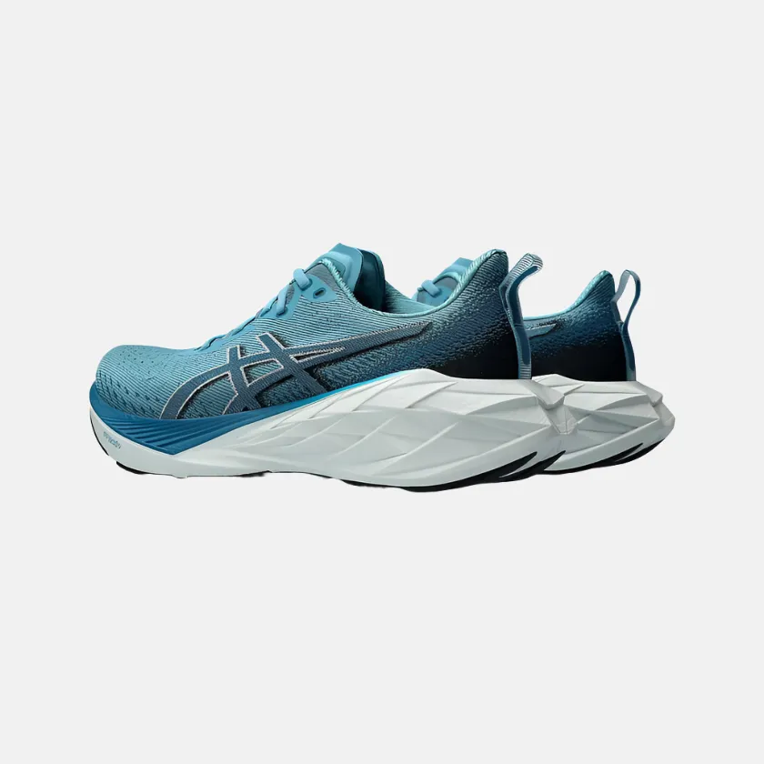 Asics NOVABLAST 4 Men's Running Shoes -Blue Teal/Evening Teal formal - use shoes agility enhancement
