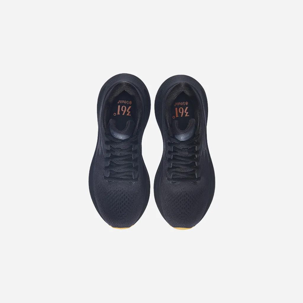 high - rebound shoes adventure shoes 361-ELEOS: Black/Heather Castlerock