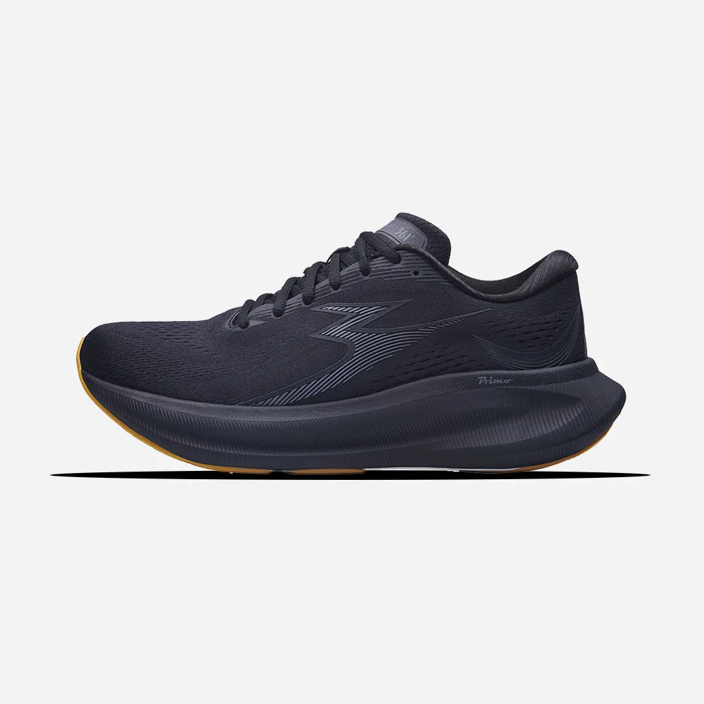 361-ELEOS: Black/Heather Castlerock speed - optimized shoes